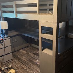 2 WayFair Twins Bed With Desk