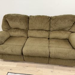 3-seater recliner sofa + 2 seater recliner sofa