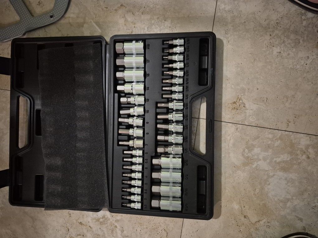 Vanadium Hex Set Sockets