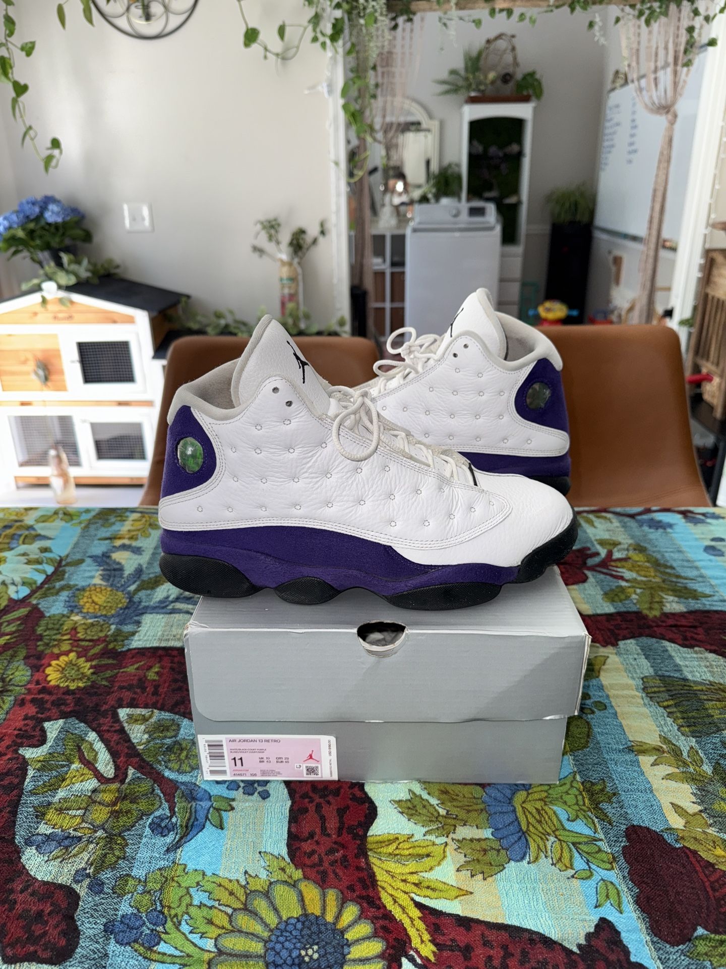 2019 Air Jordan 13 Retro 'Lakers' / size 11 / $150