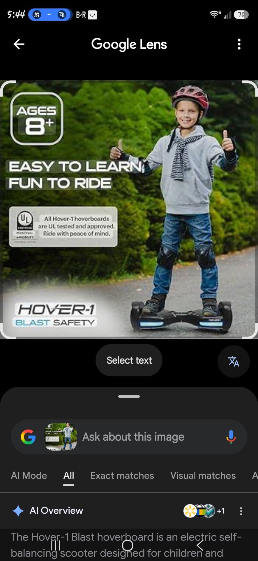 Hover-1 Dash Self Balancing Electric Hoverboard Black NEW In Box