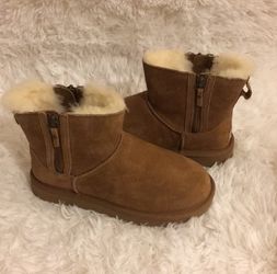 New Ugg Classic Mini Double zipper