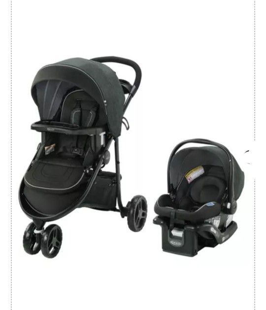 Infant Car Seat and Stroller.