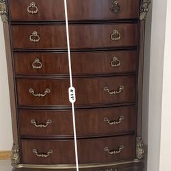 6 Drawer Edwardian Pulaski Chest