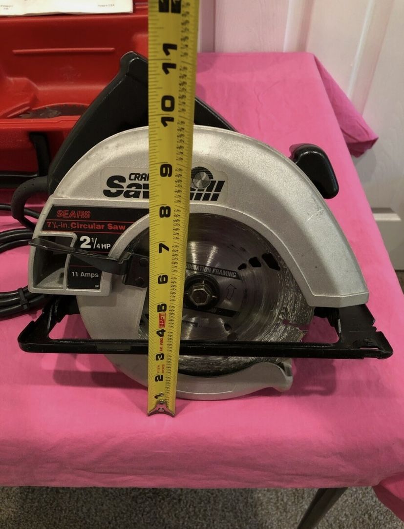 Craftsman 7 1/4 Circular Saw 2 1/2 HP