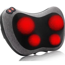 Papillon Shiatsu Back and Neck Massager with Heat, Deep Tissue Kneading