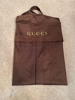 Gucci garment dust bag