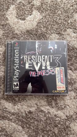 Resident evil 3 for playstation 1