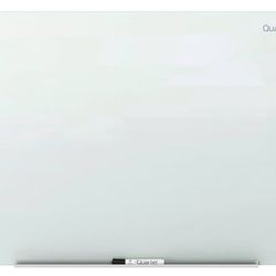 Quartet 36”x24” Magnetic Glass Whiteboard – Frameless & Sleek