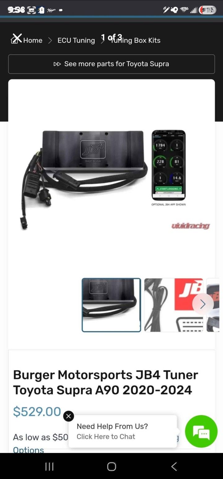 JB4 Tuner Toyota Supra A90 2020+