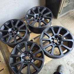 Aluminum rims. 20" 6 Lug.
