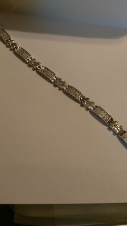 High quality Sterling silver bracelet (male)