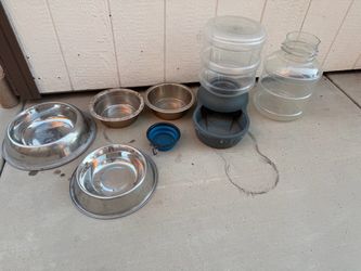 Dog bowls