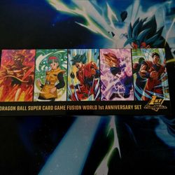 DragonBall Fusion World 1st Anniversary Set 