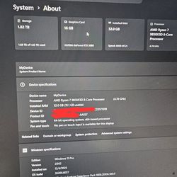 Gaming PC (9850X3D / RTX 5080 / 2TB NVME)