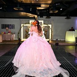 Pink Quinceañera Dress 