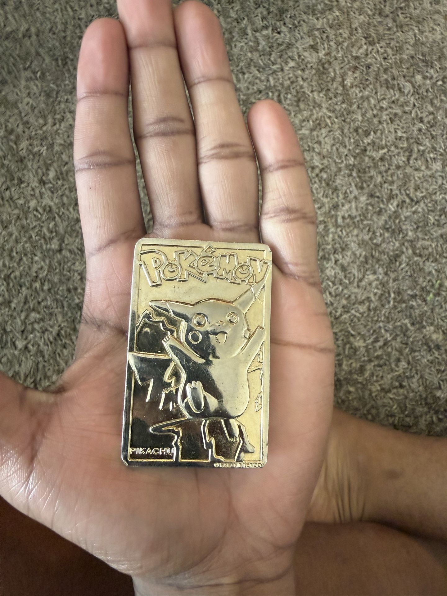1999 23k Gold Pikachu Coin for Sale in Tolleson, AZ - OfferUp
