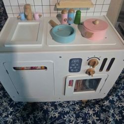 Wooden Play Kitchen 