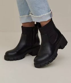 Torrid Black Chelsea Boot