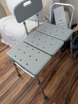 Never used shower chair