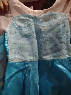 Frozen Halloween Costume Kids Sizes 4 - 7