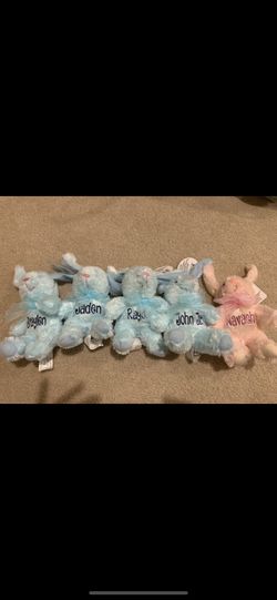 Personalized Easter bunnies