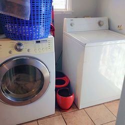 Washer and dryer
