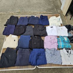 30 Pants And Shirt , Suit And Jacket..size Small 