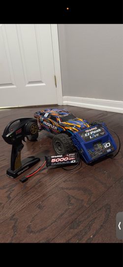 Traxxas Rustler VXL Brushless RC Truck RTR w/ Battery & Charger