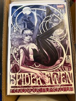 Spider-Gwen 1 marks brooks fade Variant