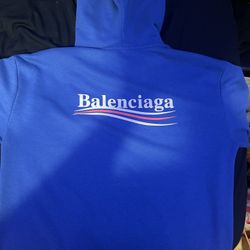 balenciaga political campaign hoodie 