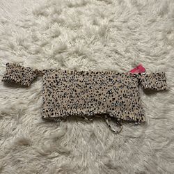 Cheetah Leopard Bikini Top