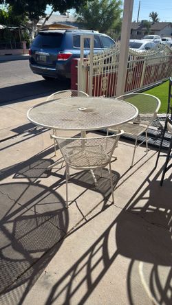 Table with chairs