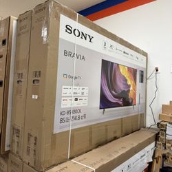 SONY 85” BRAVIA X80K 4K SMART TV
