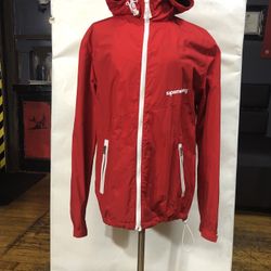 supremebeing (Windbreaker red jacket)