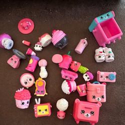 Shopkins Bundle Mini Collectible Pink  (contact info removed)3