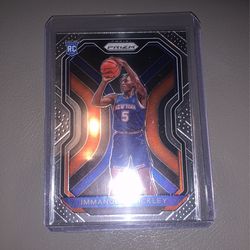 Immanuel Quickley Rookie Card
