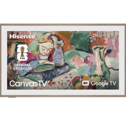 Hisense 55-Inch Class QLED 4K S7N CanvasTV Series Dolby Vision HDR Google Smart TV (55S7N)