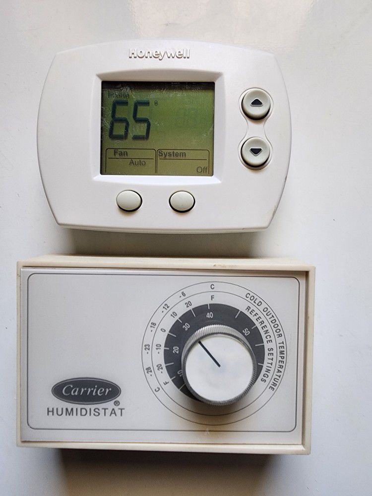 Thermostat, Humidistat, Filters