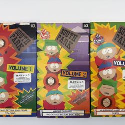 South Park 1998 VHS Volumes 1-2-3