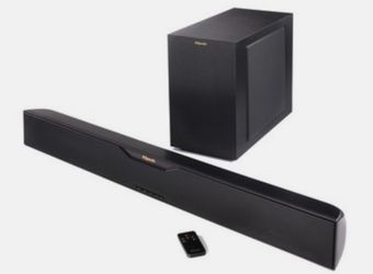 Klipsch Soundbar with Subwoofer and Remote