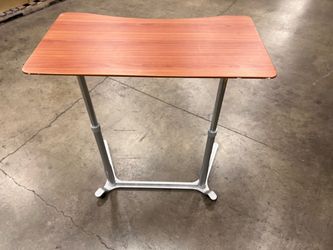 Adjustable Height Standing Desk with Wheels