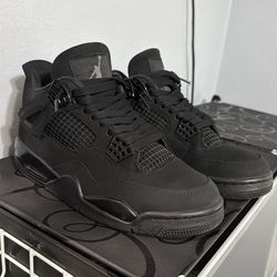 Men’s Jordan 4 Retro Black Cat 2025