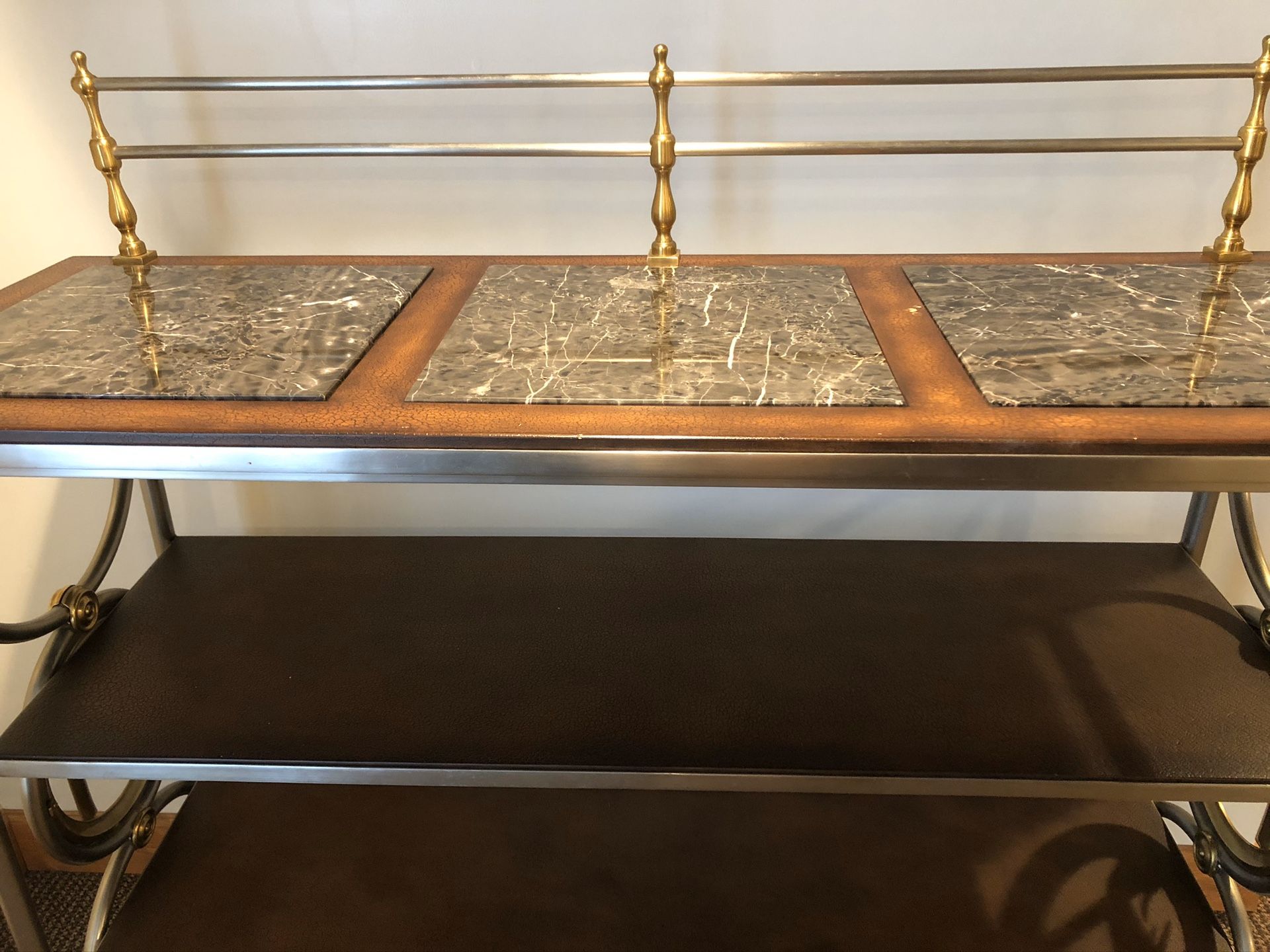 ERNEST HEMINGWAY MARLIN FISH CONSOLE TABLE THOMASVILLE LIMITED EDITION FURNITURE