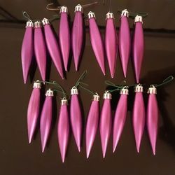 *Purple Christmas Tree Ornaments*