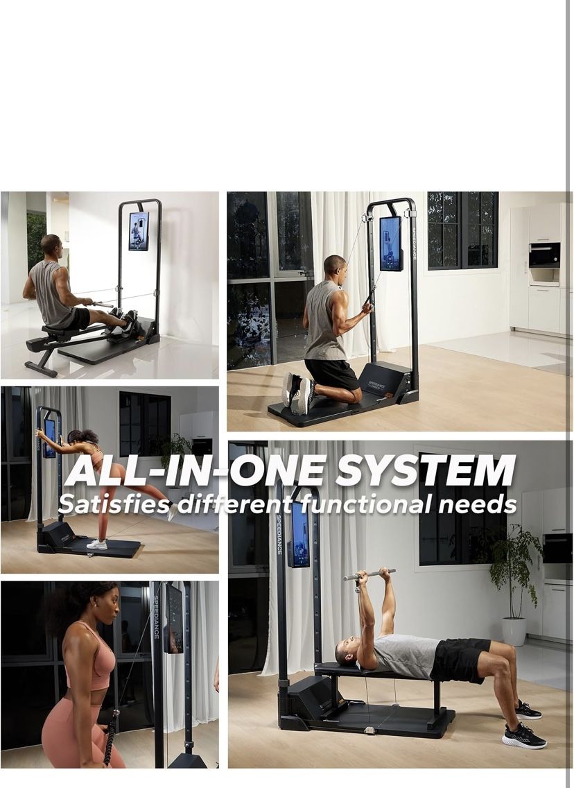 Speediance gym monster S1, All in one smart home gym