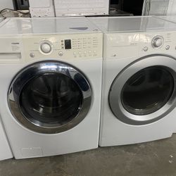 Lg Front Load Washer And Gas Dryer
