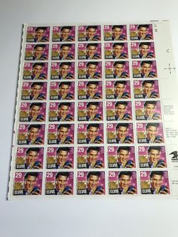 Elvis stamps