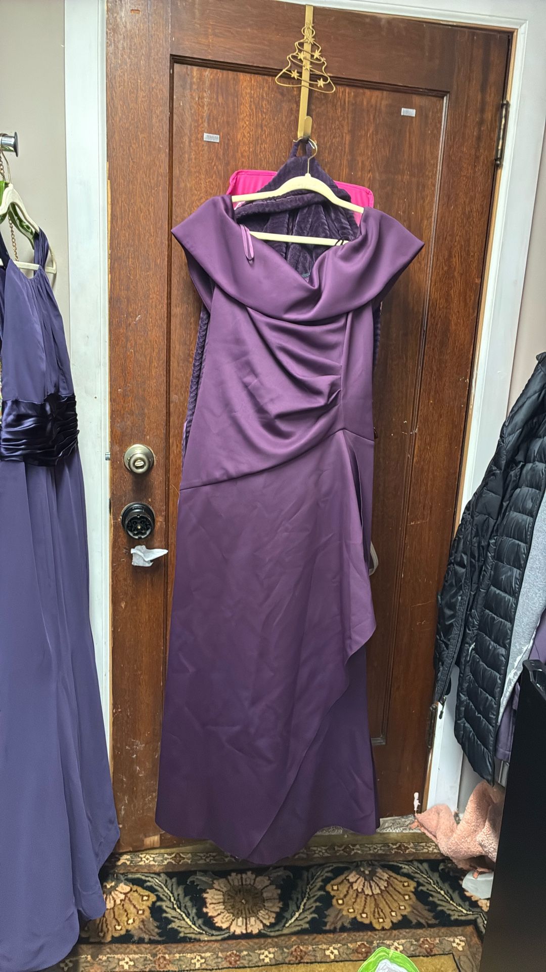 Purple wedding dress (obo)