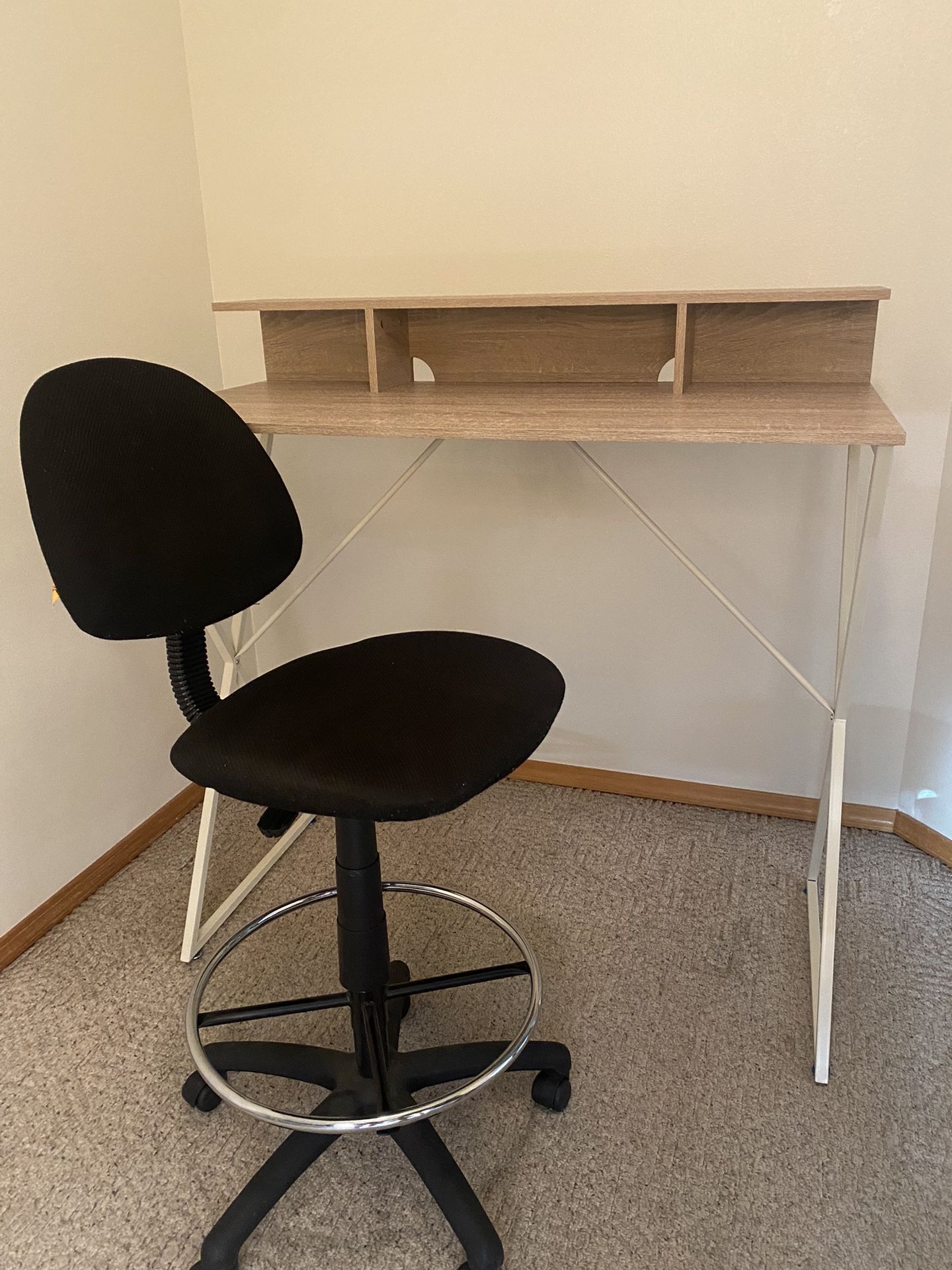Standing Desk With Chair